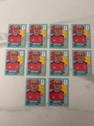 Yamal Lamine FIFA World Cup Set x10 - Blu panini