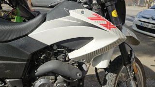 Moto Keeway TX 125 Blanca