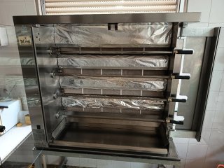Asador MCM 24 pollos