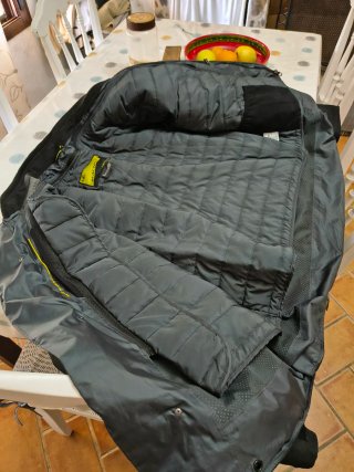 Chaqueta Macna Sonar Negra-Night Eye-Amarillo 4XL