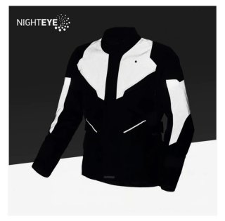 Chaqueta Macna Sonar Negra-Night Eye-Amarillo 4XL