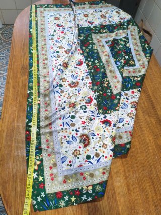 Pañuelo de seda estampado floral