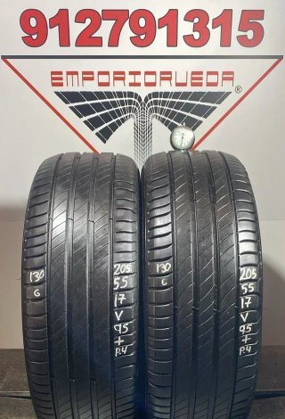 205 55 17 V MICHELIN RUEDA AL 90% VIDA UTIL