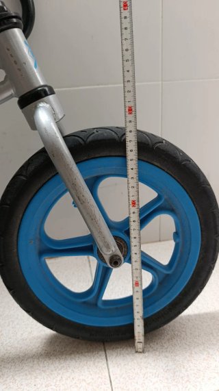 Bici sin pedales Chillafish azul