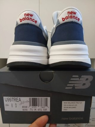 New Balance 997R Blu Taglia 41.5 Nuove
