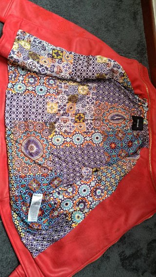 Chaqueta Desigual Roja Mujer Talla 42