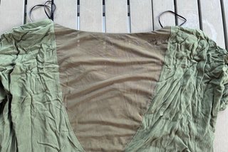 Vestito MAT verde cachi scollato taglia S