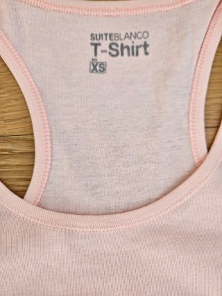 Suiteblanco Top Rosa Algodón Talla XS