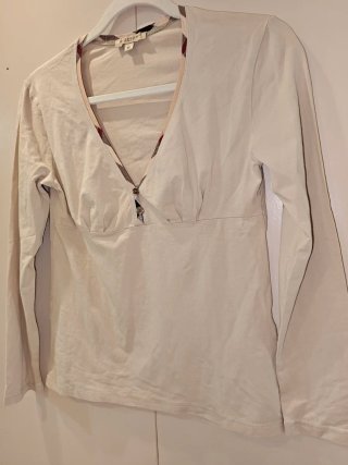 Jersey Burberry Mujer Beige Talla XL