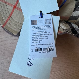 Cappello Burberry Unisex marrone Nuovo