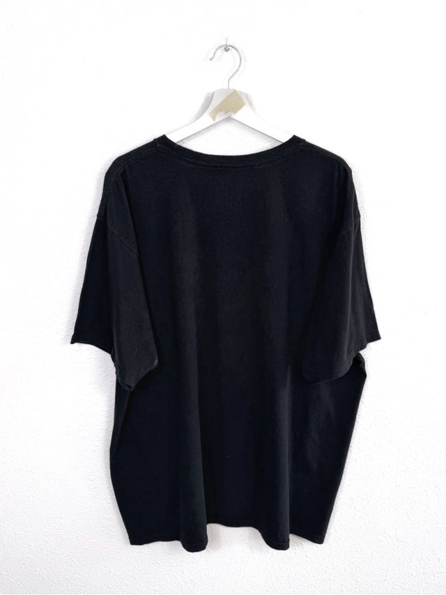 Camiseta Adidas Gráfica Oversize Retro Y2K Negra