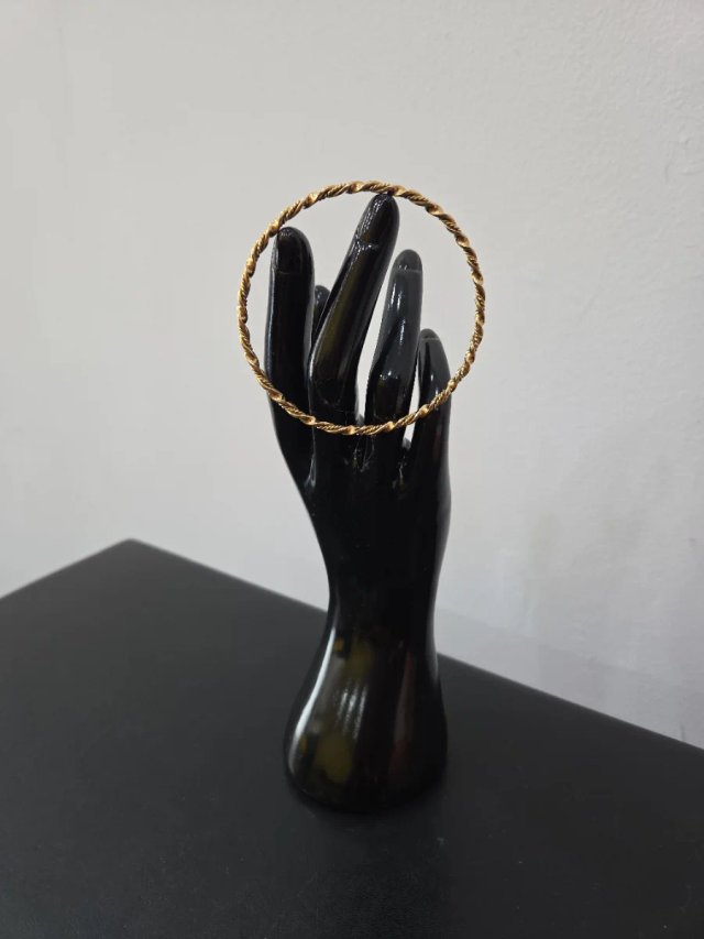 Pulsera Aro Mallorquín Rizado Oro 18k