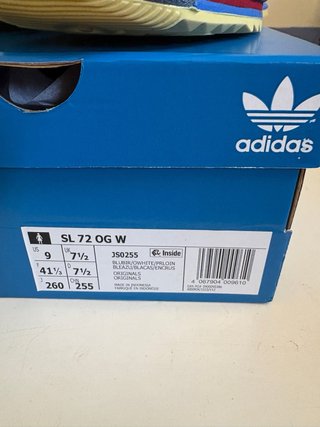 Adidas SL 72 OG W Bambas Azul/Blanco