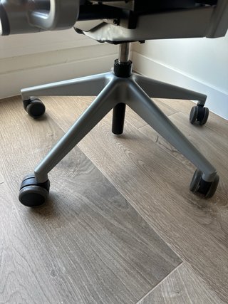 Silla de oficina ergonómica Steelcase Roja