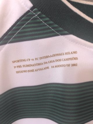 Camiseta Sporting CP Verde y Blanca