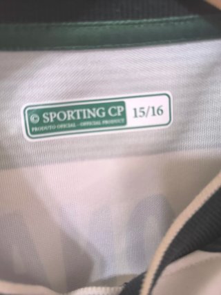 Camiseta Sporting CP Verde y Blanca