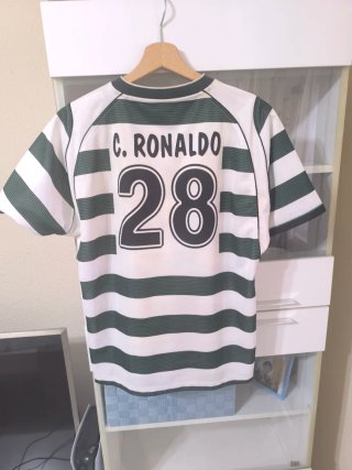 Camiseta Sporting CP Verde y Blanca