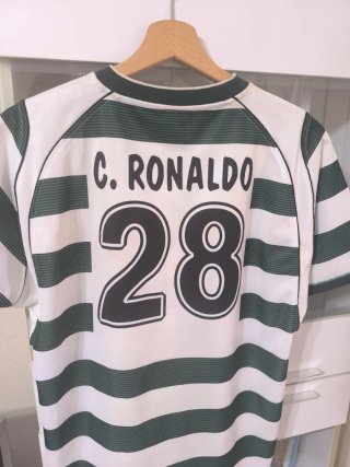 Camiseta Sporting CP Verde y Blanca