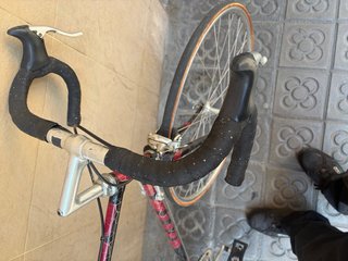 Bicicleta de carretera clásica