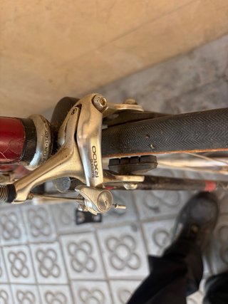 Bicicleta de carretera clásica