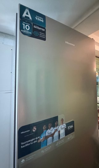 Nevera Hisense 336L A+++ Inverter - EN GARANTÍA
