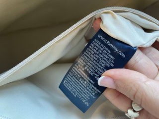 Bolso Tote Tommy Hilfiger Blanco nuevo original