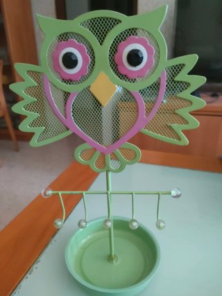 Perchero Joyero Búho