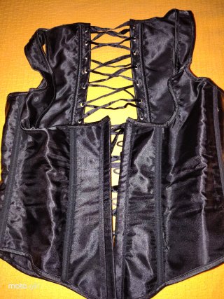 Gilet Steampunk Chilirose Nero