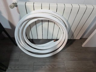 Tubería frigorífica 5m 1/2 y 1/4