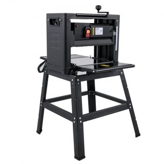 Aplanadora de Espesor 330 mm (13 pulgadas) Aplanadora de Banco 2000W Aplanadora de Madera 8000 rpm Aplanadora de Carpintería 10 AMP Aplanadora Plegable Velocidad de Aplanado de 6 m/min con Soporte...