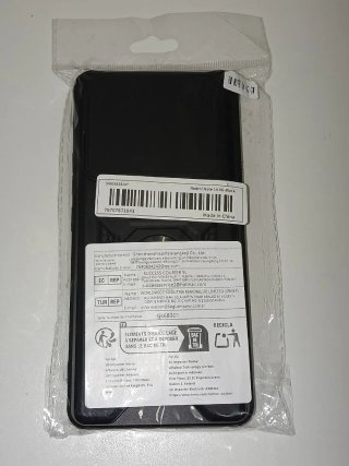 Funda Protectora Redmi Note 14 Negra