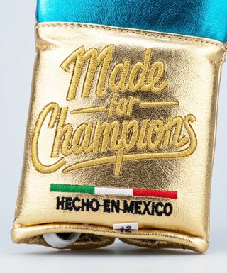 Guantes Boxelite Club Signature MX Azul/Dorado