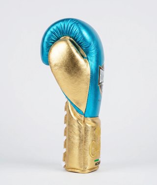 Guantes Boxelite Club Signature MX Azul/Dorado
