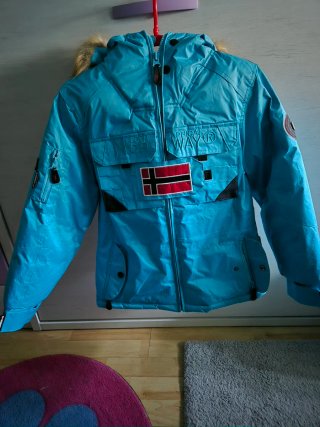 Chaqueta Geographical Norway Azul Niño/Niña Talla