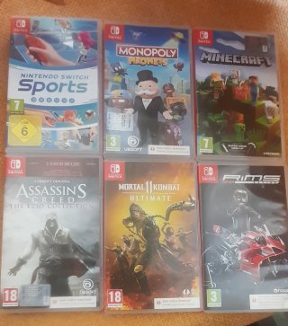 Custodie giochi Nintendo Switch