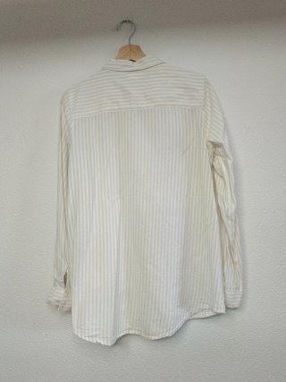 Camisa de algodón a rayas