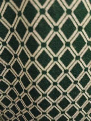 Vestito H&M verde fantasia rombi