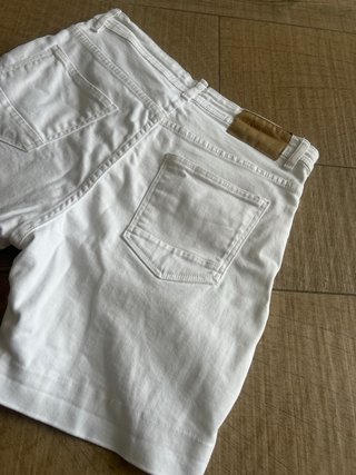 Shorts blancos Zara Talla 42