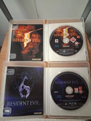 Resident Evil 5 y 6 PS3