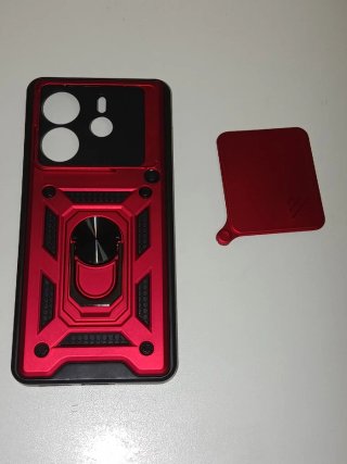 Funda Protectora Redmi Note 14 Roja