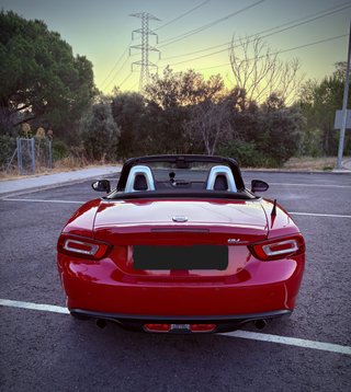 FIAT 124 Spider 1.4 Multiair Lusso rosso passione