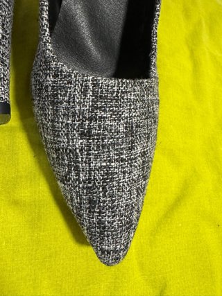 Sheag NiYa Tacón Ancho Gris