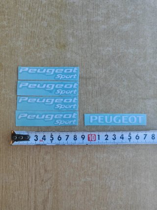 Pegatinas Peugeot Sport