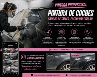 Pintura de Coches Profesional | Hasta 50% menos