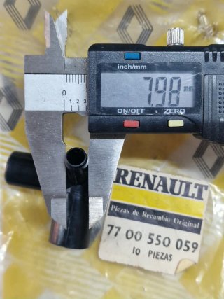 T Racor gases 3 vias RENAULT 5.6.7.RENAULT 12