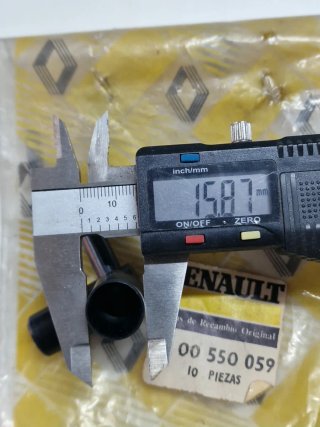 T Racor gases 3 vias RENAULT 5.6.7.RENAULT 12