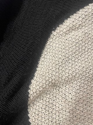 Jersey Negro Corazón Blanco Talla M