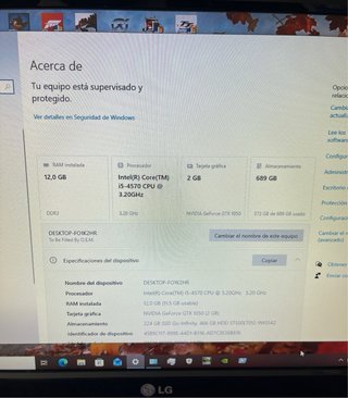 Ordenador Gaming Completo i5 GTX SSD GTA5 Forza H4