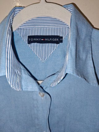 Camisa Tommy Hilfiger Mujer Azul