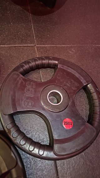 Discos de peso para gimnasio (2.5-25kg) 2,60€ kilo